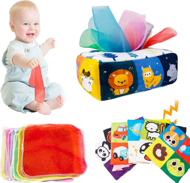 Montessori Toys Magic Tissue Box Baby Educational Learning