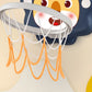 Kids Basketball Hoop with Inflatable Ball Wall Mount