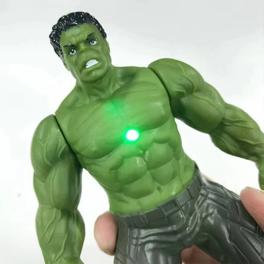 2024 Marvel Spiderman Hulk Ironman Anime Action Figure