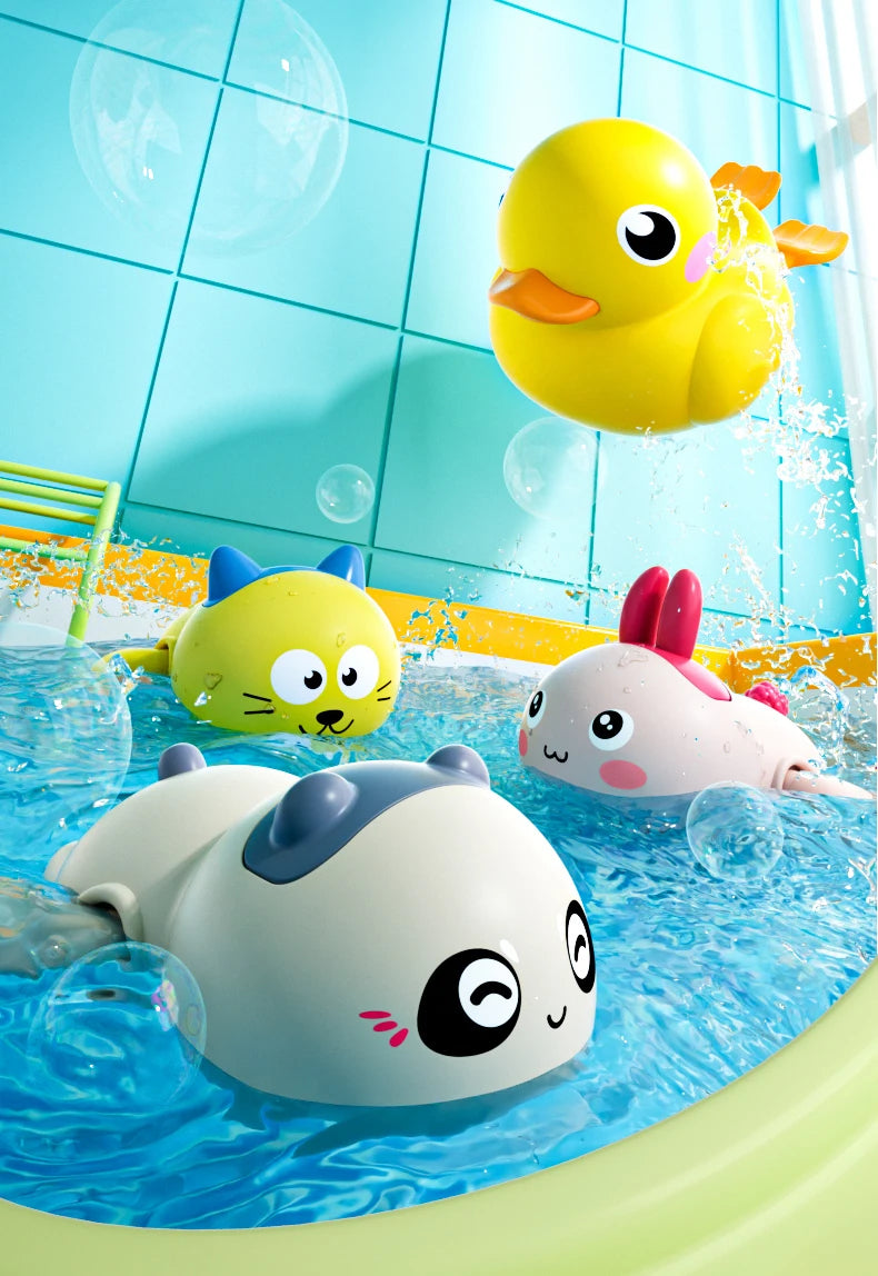 Baby Bath Toys Floating Wind Up Toy Cute