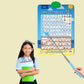 1PC Stainless Steel Teaching Pointer Telescopic Rod Finger