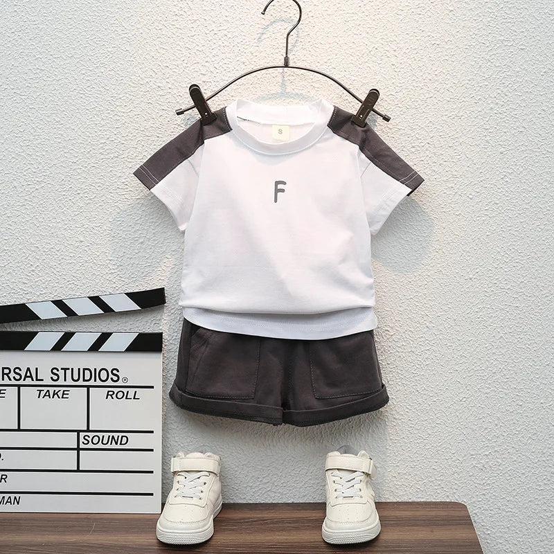 New Summer Baby Boys Clothes Sets Fashion Cotton