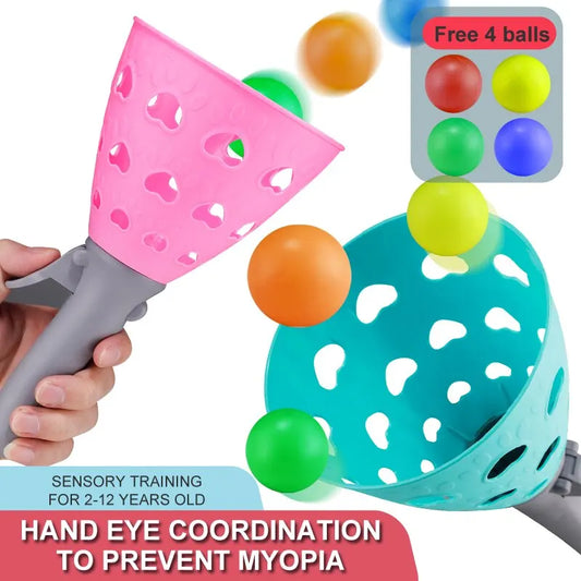Parent Child Outdoor Kids Fun Ejection To Catch