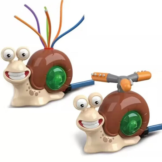 Water Spray Outdoor Toy Snail Sprinkler Backyard Garden