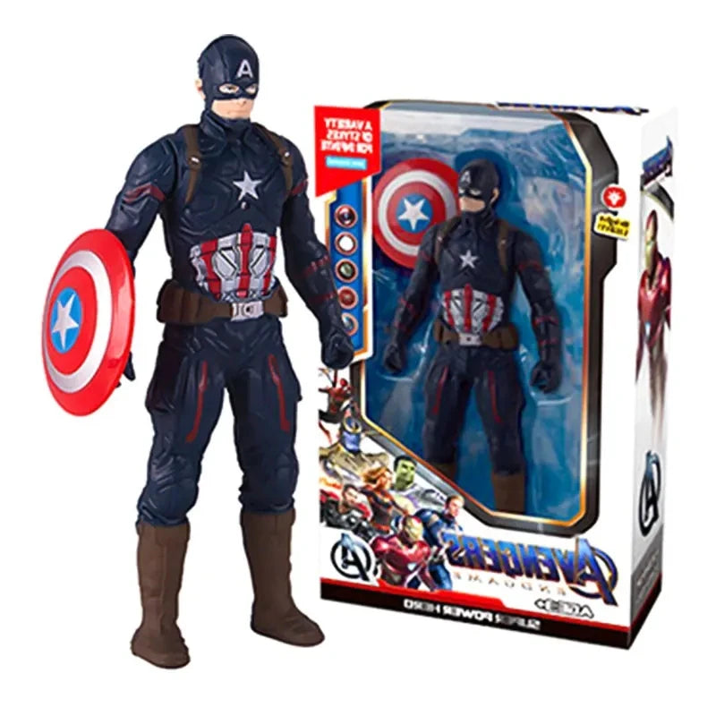 2024 Marvel Spiderman Hulk Ironman Anime Action Figure