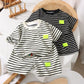 2Pcs Fashion Children Short Sleeve Shorts Sets Summer