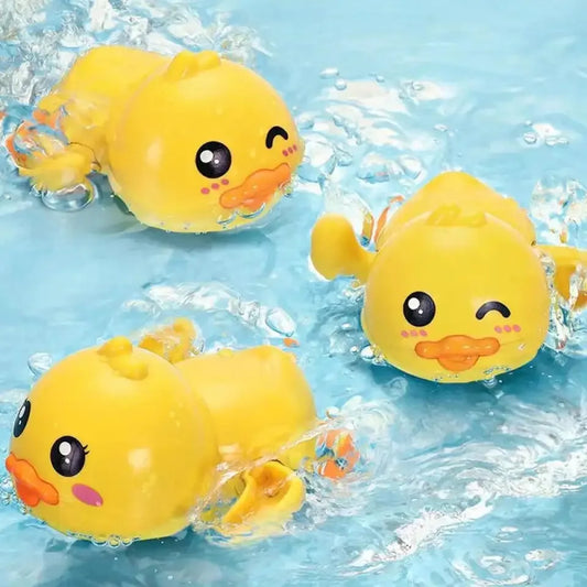 1 Pcs Children Bathing and Playing with Ducks