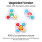 3Pcs Set Suction Cup Spinning Cartoon Animal Spinner