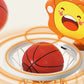Kids Basketball Hoop with Inflatable Ball Wall Mount