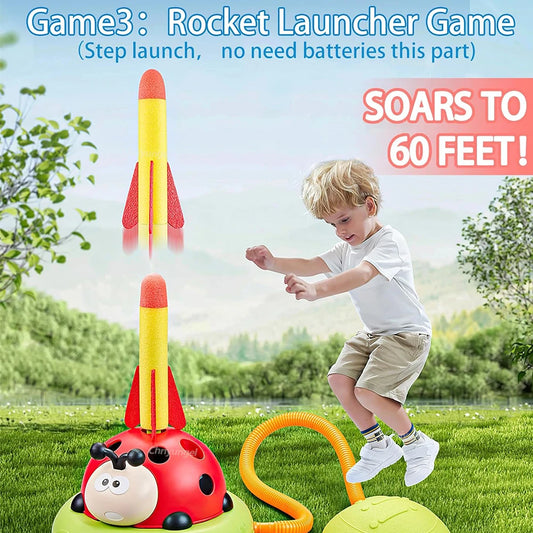 3 in 1 Musical Jump Sports Toys Toss