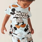 Boys Summer Clothing 2pcs Full Print Tshirt Shorts