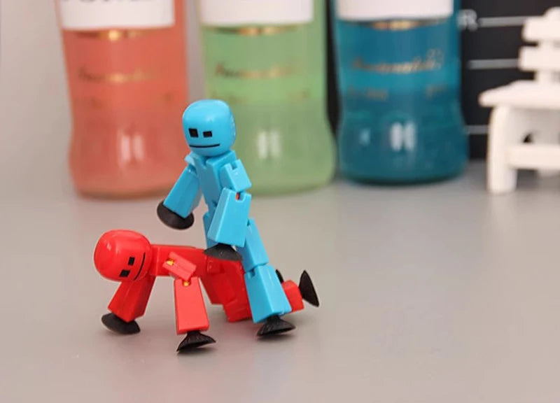 Suction Cup Stickbot Toys Sticky Robbot Toys for