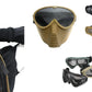Tactical Face Goggles Mask Kids Water Soft EVA