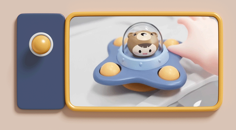 Suction Cup Spinner Toys for 1 2 Year