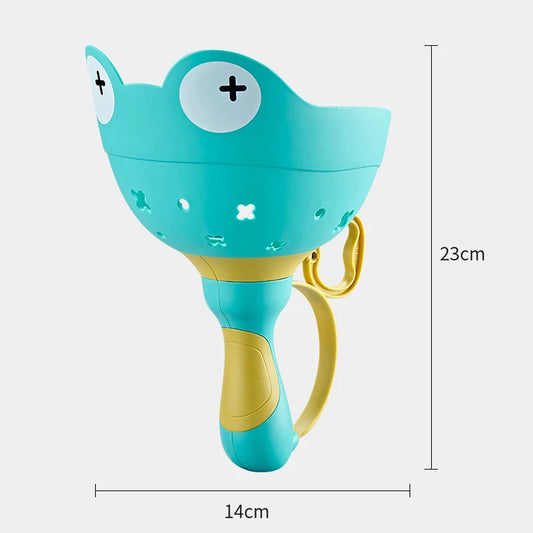 Pull String Flying Saucer Disc Launcher Kids Flying