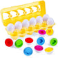 Matching Eggs Toys for Kids 1 2 3Toddlers