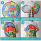 29 inchs Kids Dart Board Game Set with