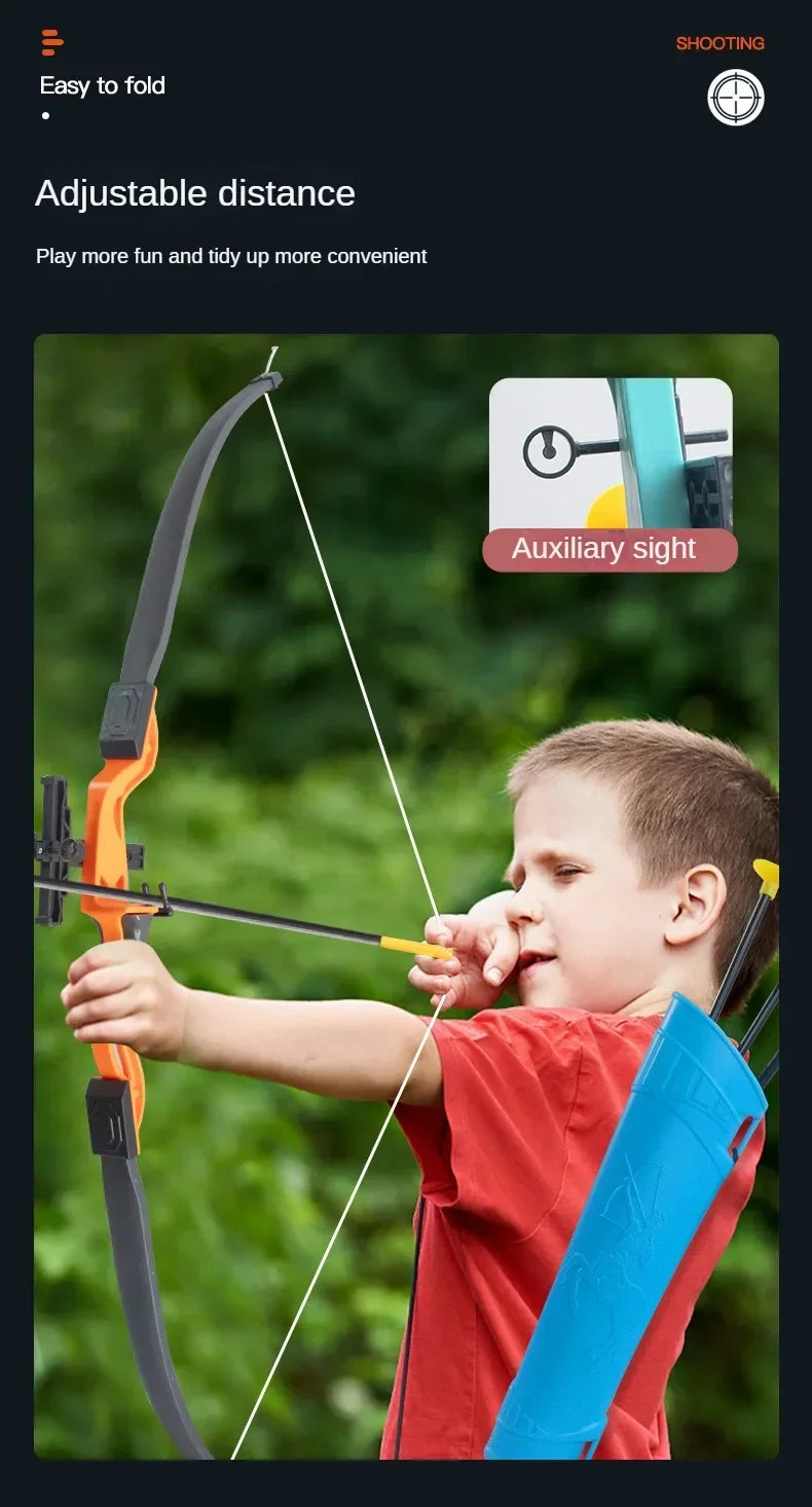 Kids Bow and Arrow Set Outdoor Archery Toys