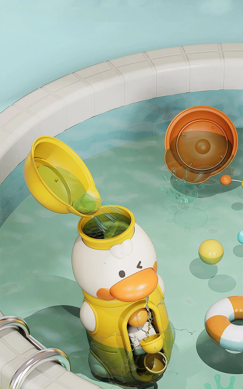 New Cute Duck Elephant Baby Shower Bath Toys
