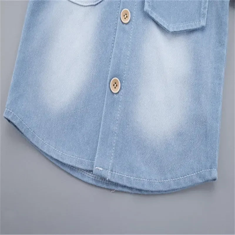 New Summer Baby Boys Denim Clothing Children Casual