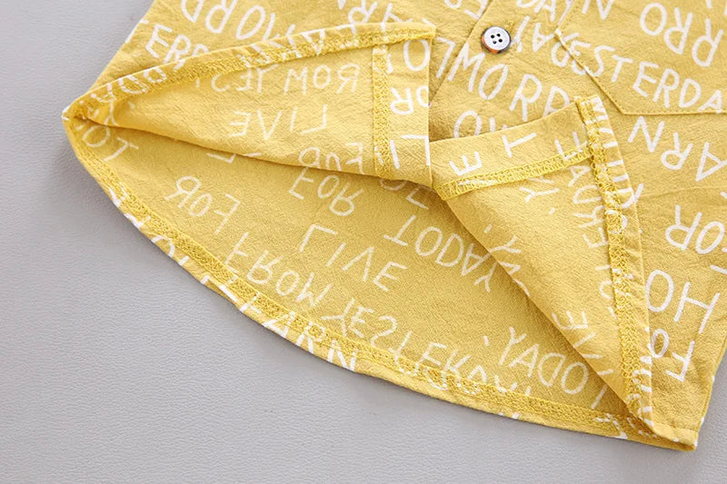 New Summer Baby Boys Clothes Suit Children Fashion