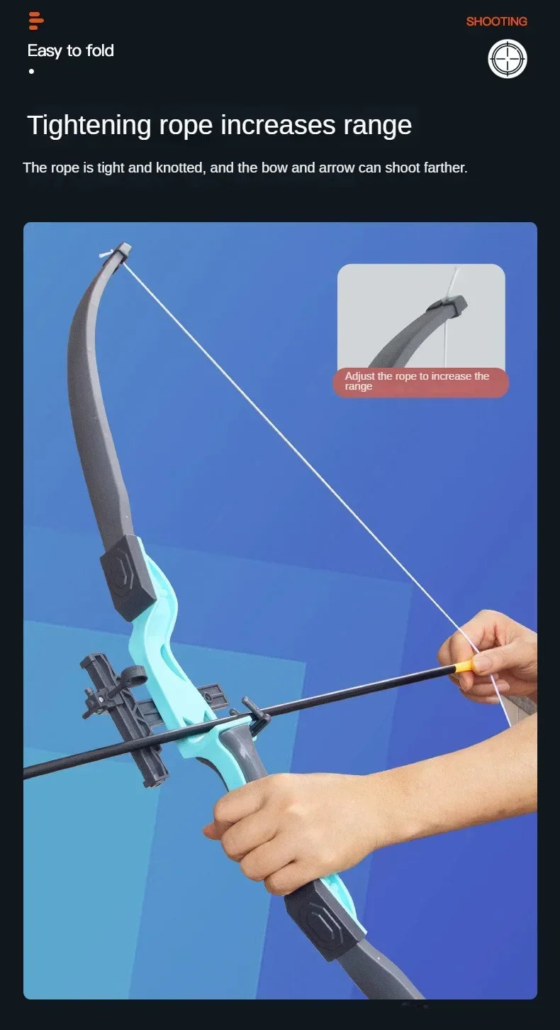 Kids Bow and Arrow Set Outdoor Archery Toys