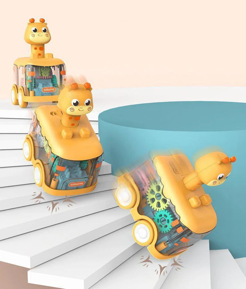 Baby Animal Car Toys Toddler Press and Go