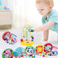 Colorful Wooden Roller Coaster Educational Circle Toy For