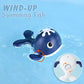 Magnet Baby Bath Fishing Toys Wind up Swimming