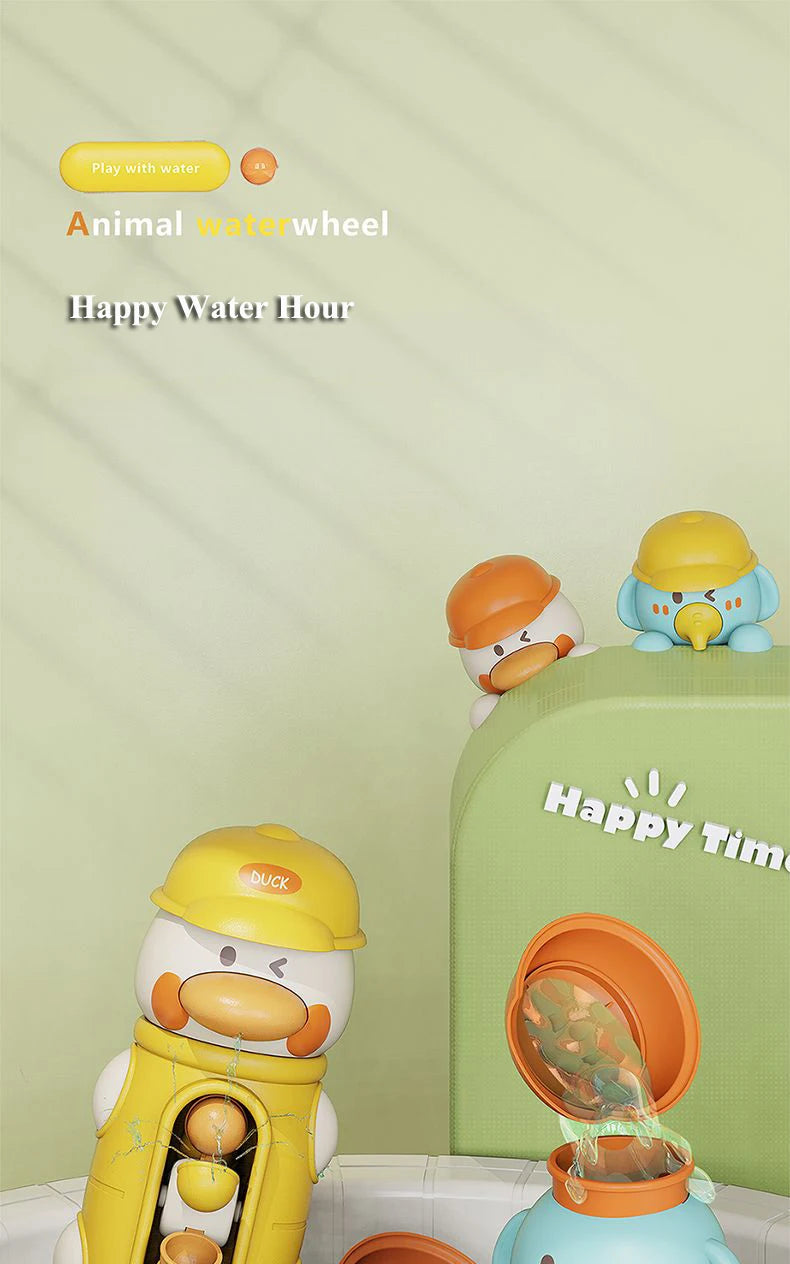 New Cute Duck Elephant Baby Shower Bath Toys