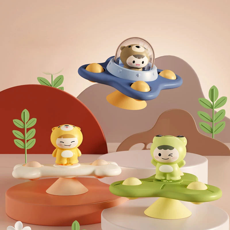 Suction Cup Spinner Toys for 1 2 Year