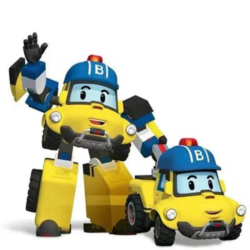 Silverlit Robocar Korea Robot Kids Toys Plastics Transformed