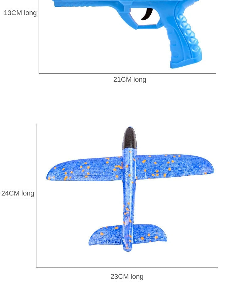 Children s Ejection Aircraft Toys Foam Aircraft Glider