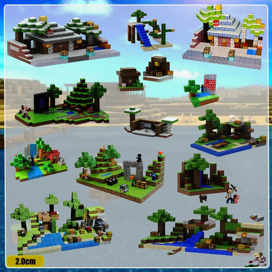 Creative Magnetic Building Blocks Mine World Magnet Cube