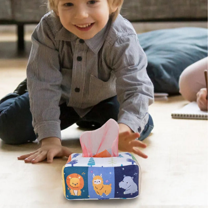 Montessori Toys Magic Tissue Box Baby Educational Learning