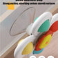 3Pcs Set Suction Cup Spinning Cartoon Animal Spinner