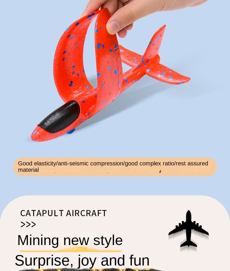 Children s Ejection Aircraft Toys Foam Aircraft Glider