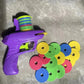 Kids Flying Discs Launcher Toys EVA Soft Bullet