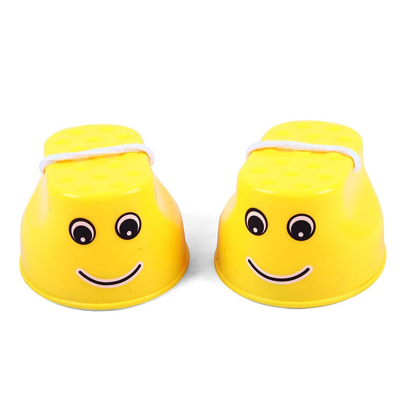 1 Pair Children s Smile Jumping Stilts Kindergarten