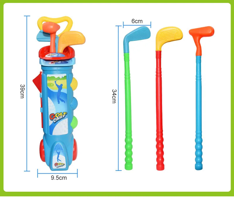 Toddler Golf Set Children Minigolf Play Sport Game