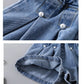 Summer Kid Girls A line Shaped Denim Shorts