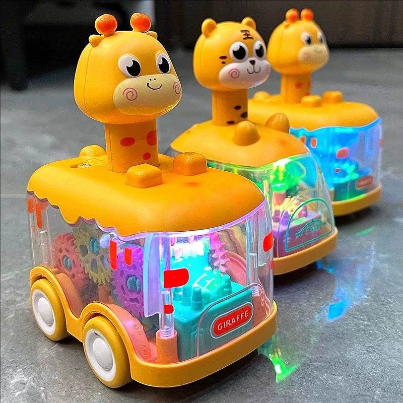 Baby Animal Car Toys Toddler Press and Go