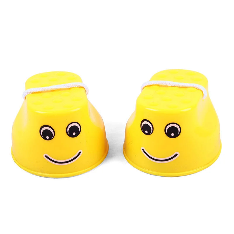 1 Pair Children s Smile Jumping Stilts Kindergarten