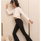 Stylish Children High Waisted Slimming Comfortable Bootcut Leggings