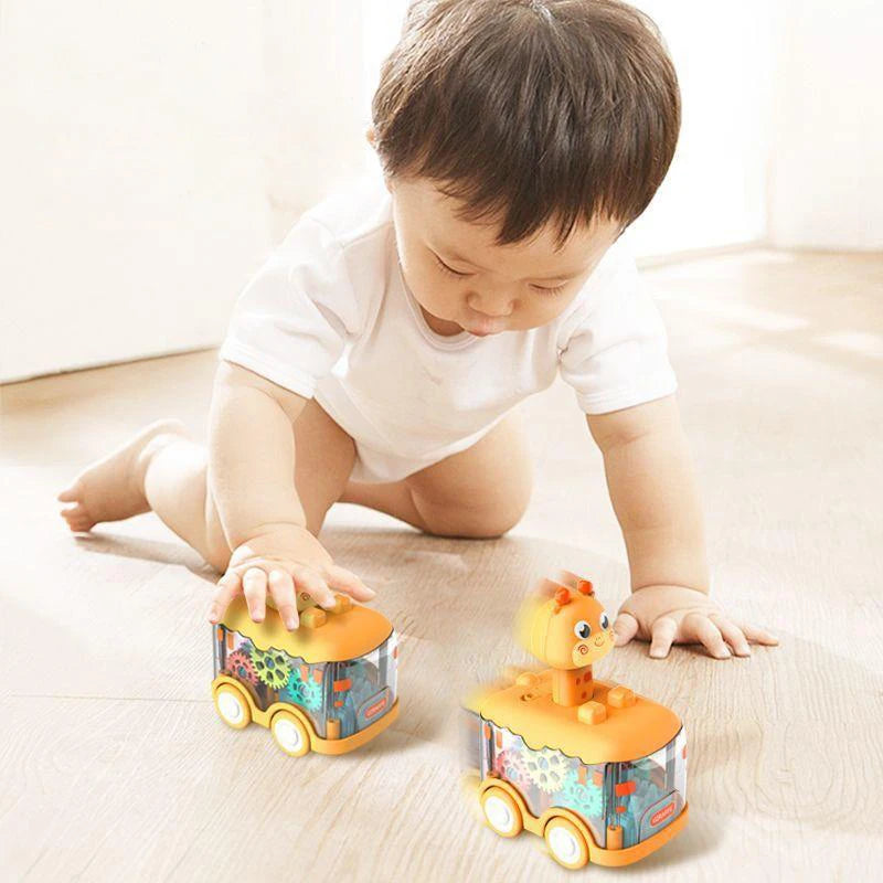 Baby Animal Car Toys Toddler Press and Go