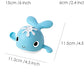 Magnet Baby Bath Fishing Toys Wind up Swimming