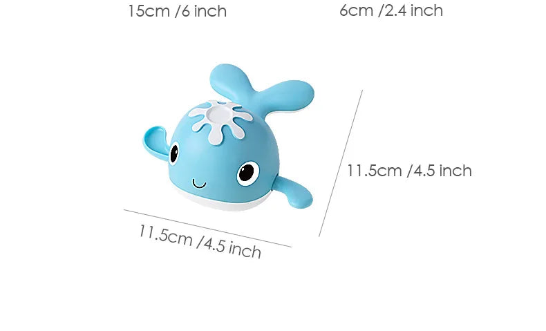 Magnet Baby Bath Fishing Toys Wind up Swimming