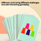 Montessori Toys Mini Stack Cup Game With Card