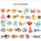 Montessori Wooden Fishing Toys For Children Cartoon Marine