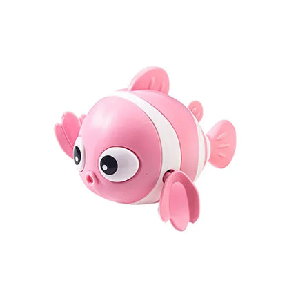 Bath Toys Cute Swimming Clown Fish Bath Toy